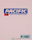 Pacific-Pacific J Series, Press Brakes Operations Install and Maintenance Manual-J-04
